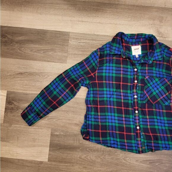 Aerie NWT flannel shirt - Picture 8 of 8